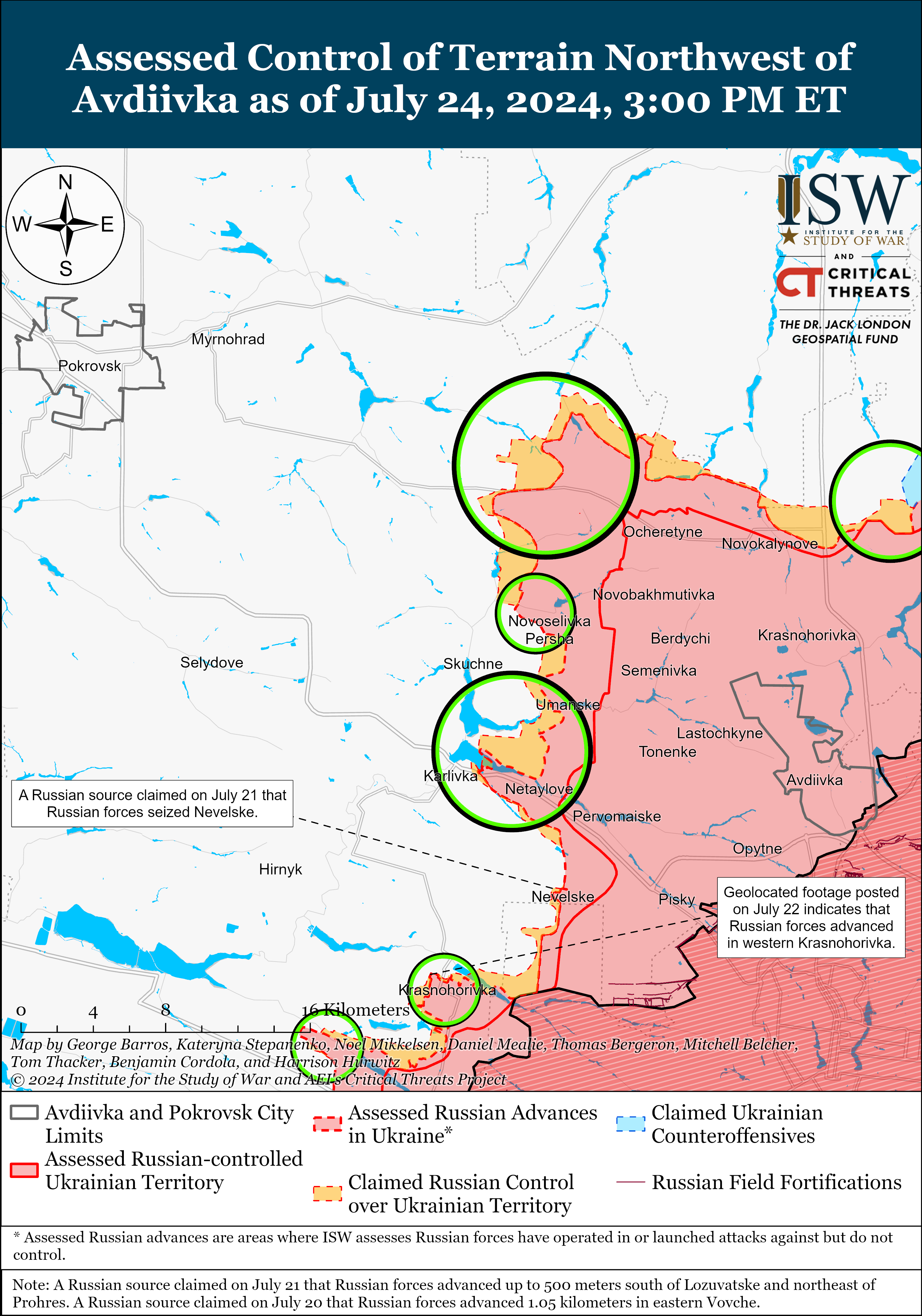 Окупанти здійснили черговий транскордонний рейд і просуваються на Донбасі: карти ISW