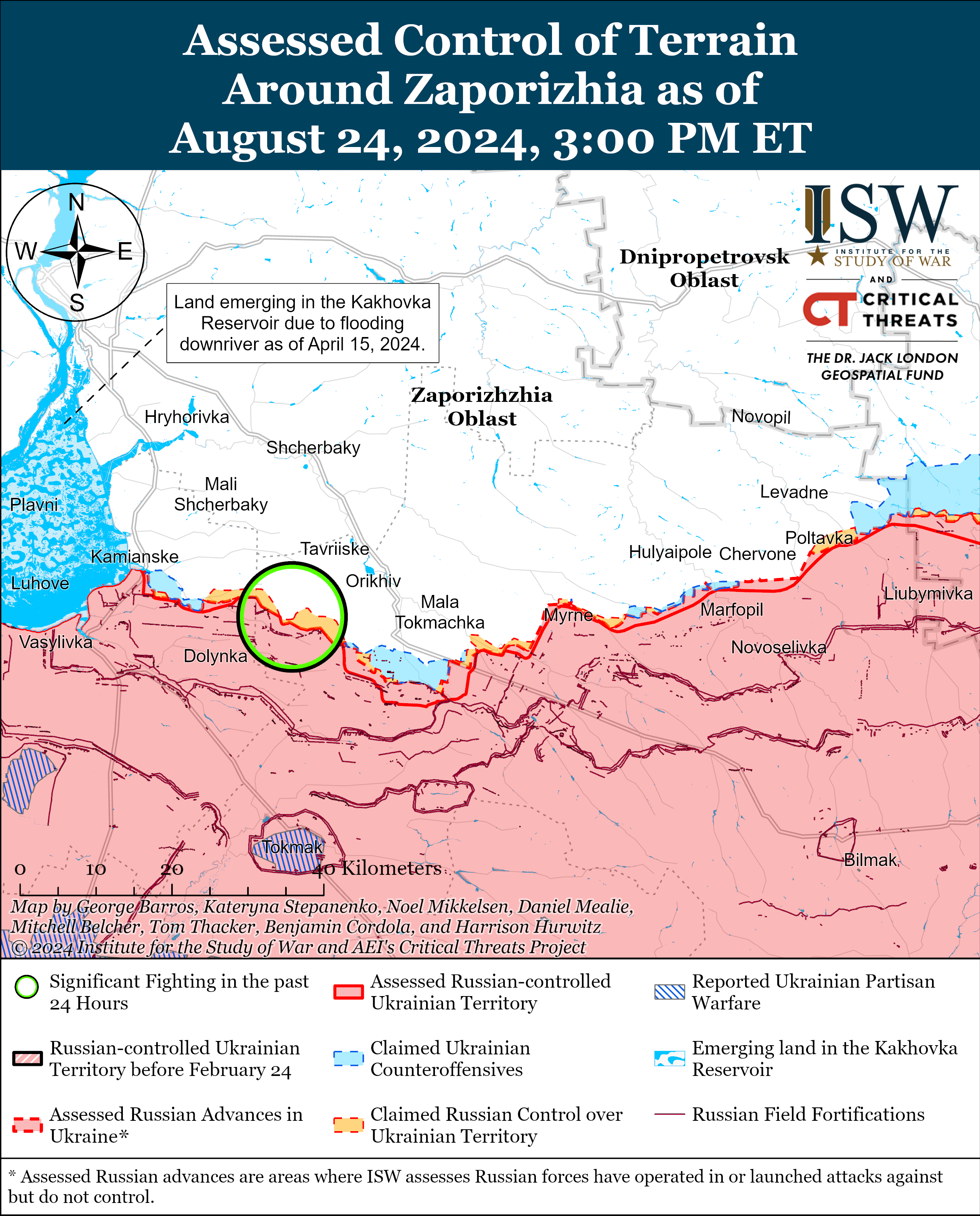 ЗСУ мали успіх в районі Кремінної, а ворог просунувся біля Торецька і Покровська: карти ISW