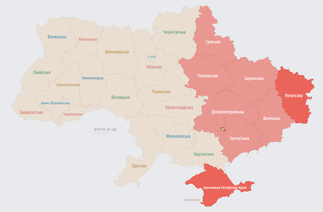 У Харкові пролунали вибухи, росіяни завдають ударів