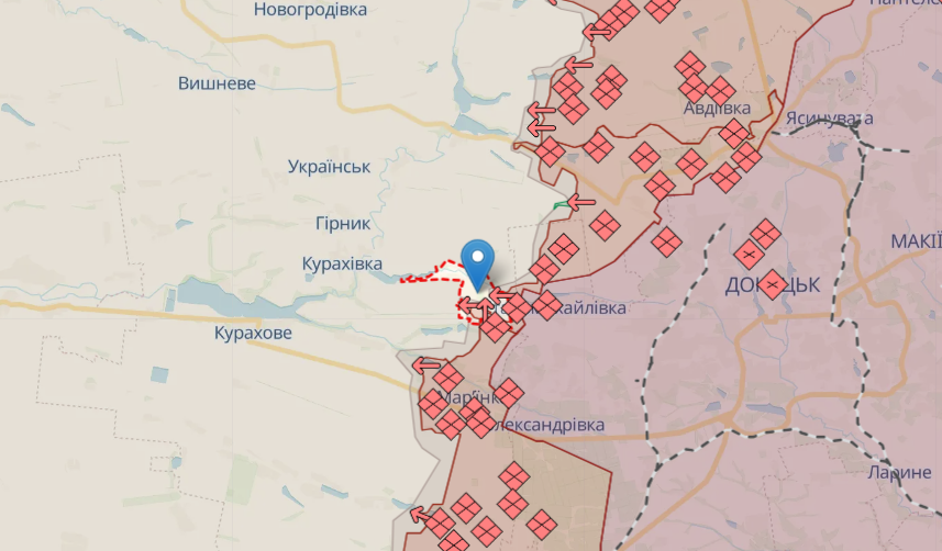 Полиция попала под обстрел во время эвакуации раненых в прифронтовой Красногоровке