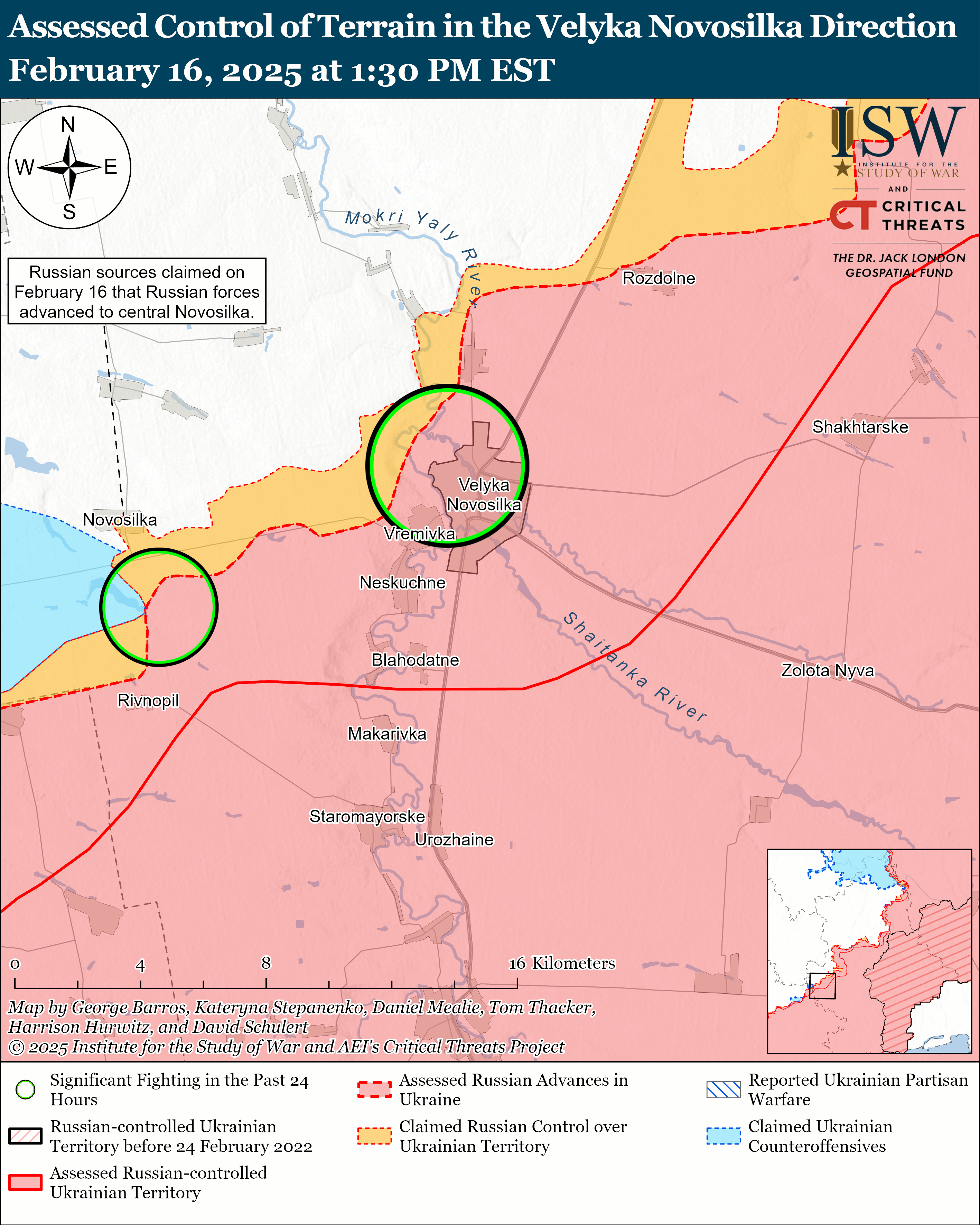 ВСУ продвинулись под Торецком, а войска КНДР могли скорректировать тактику: карты ISW