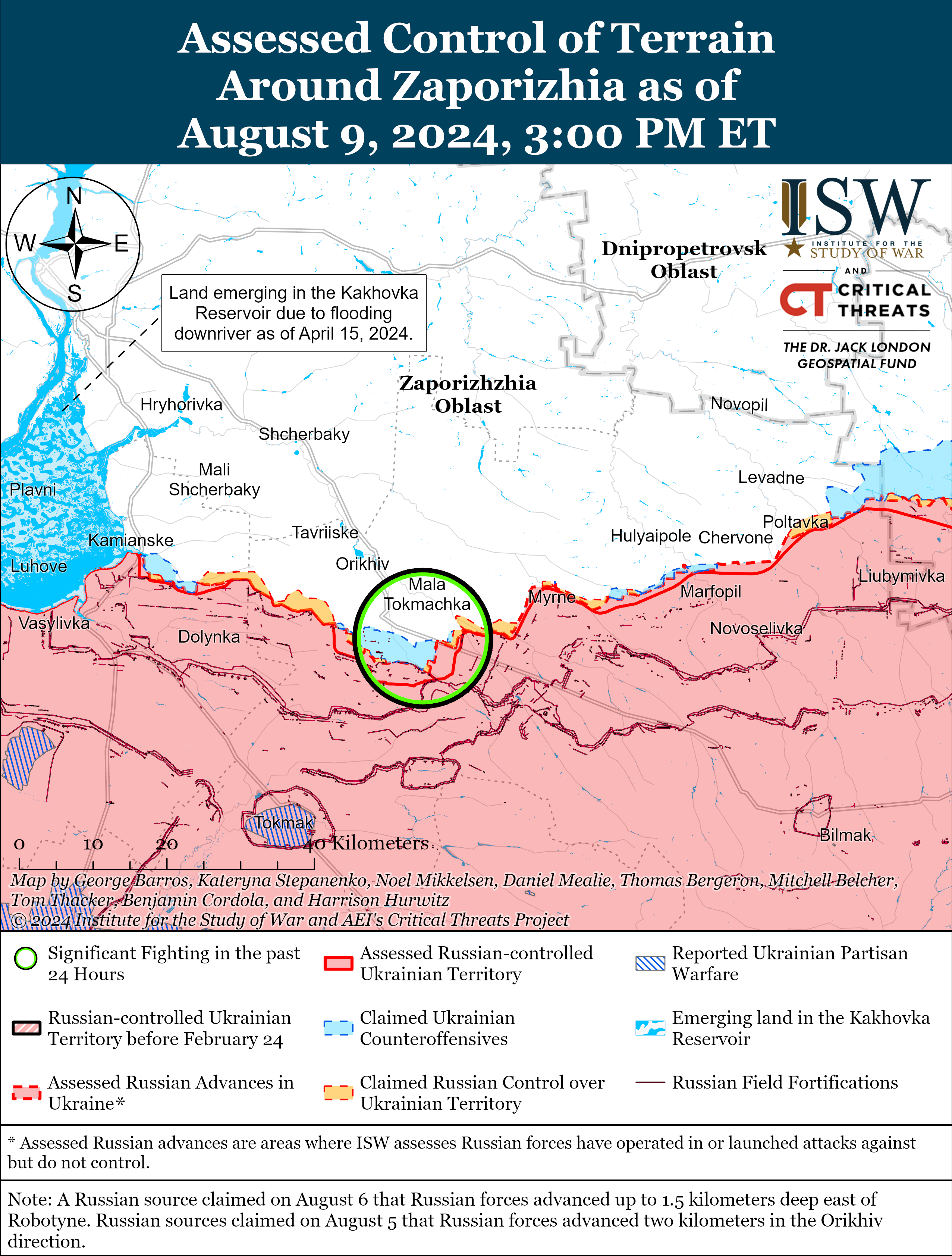 Тиск РФ на Донбасі й "штурми" прикордоння Харківської і Сумської областей: карти ISW