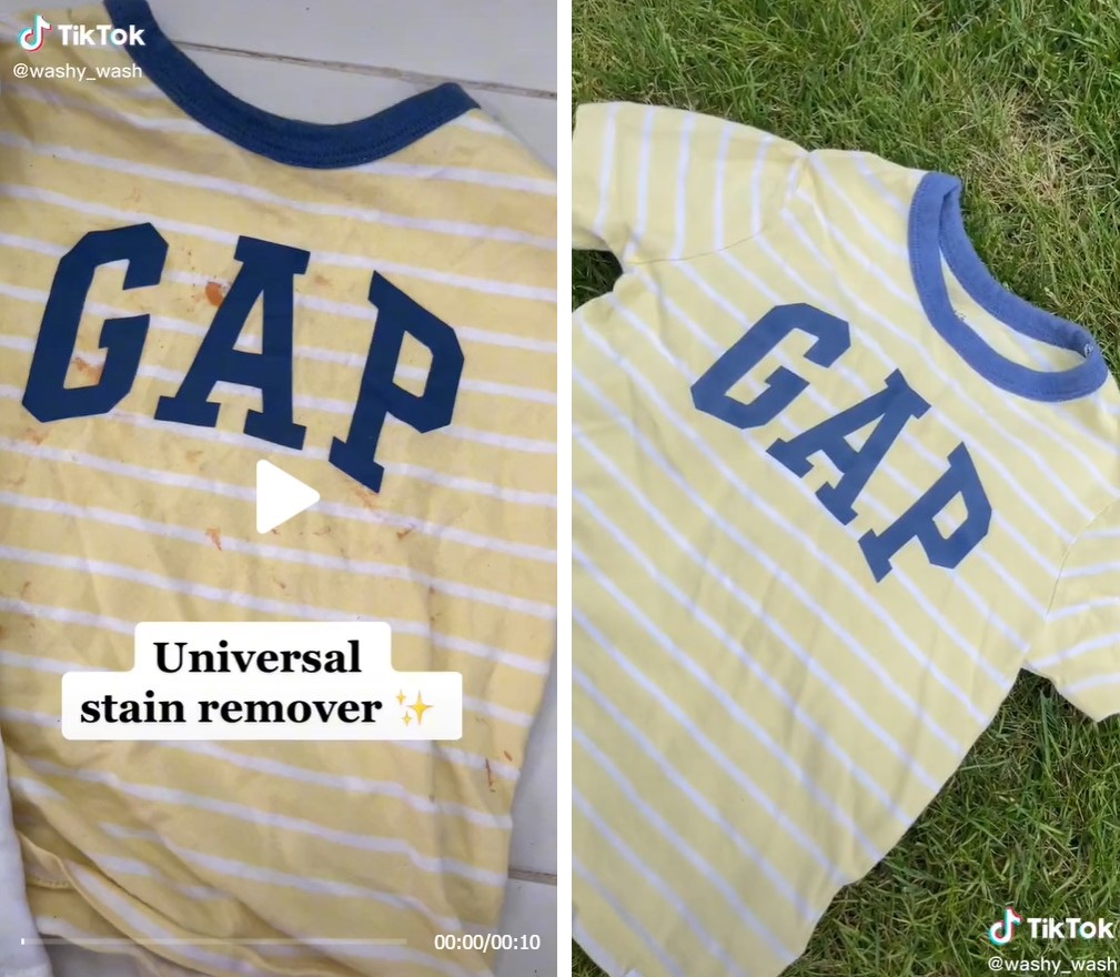 Копеечное средство для выведения любых пятен: смешайте, намажьте и в стиралку