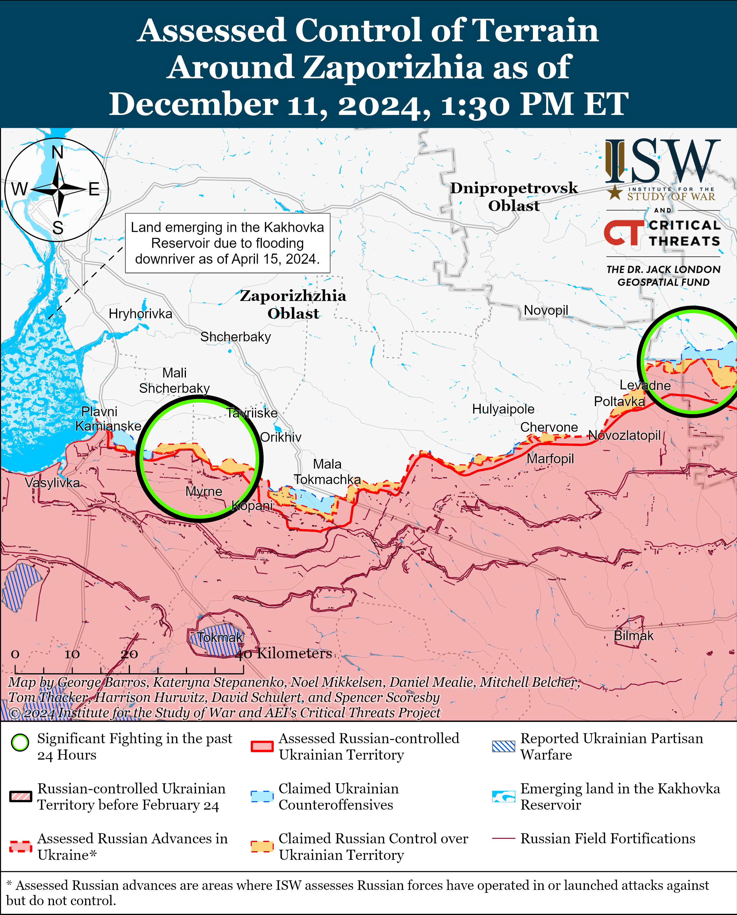 Враг давит в Курской области и под Торецком, возле Курахово и Угледара: карты ISW