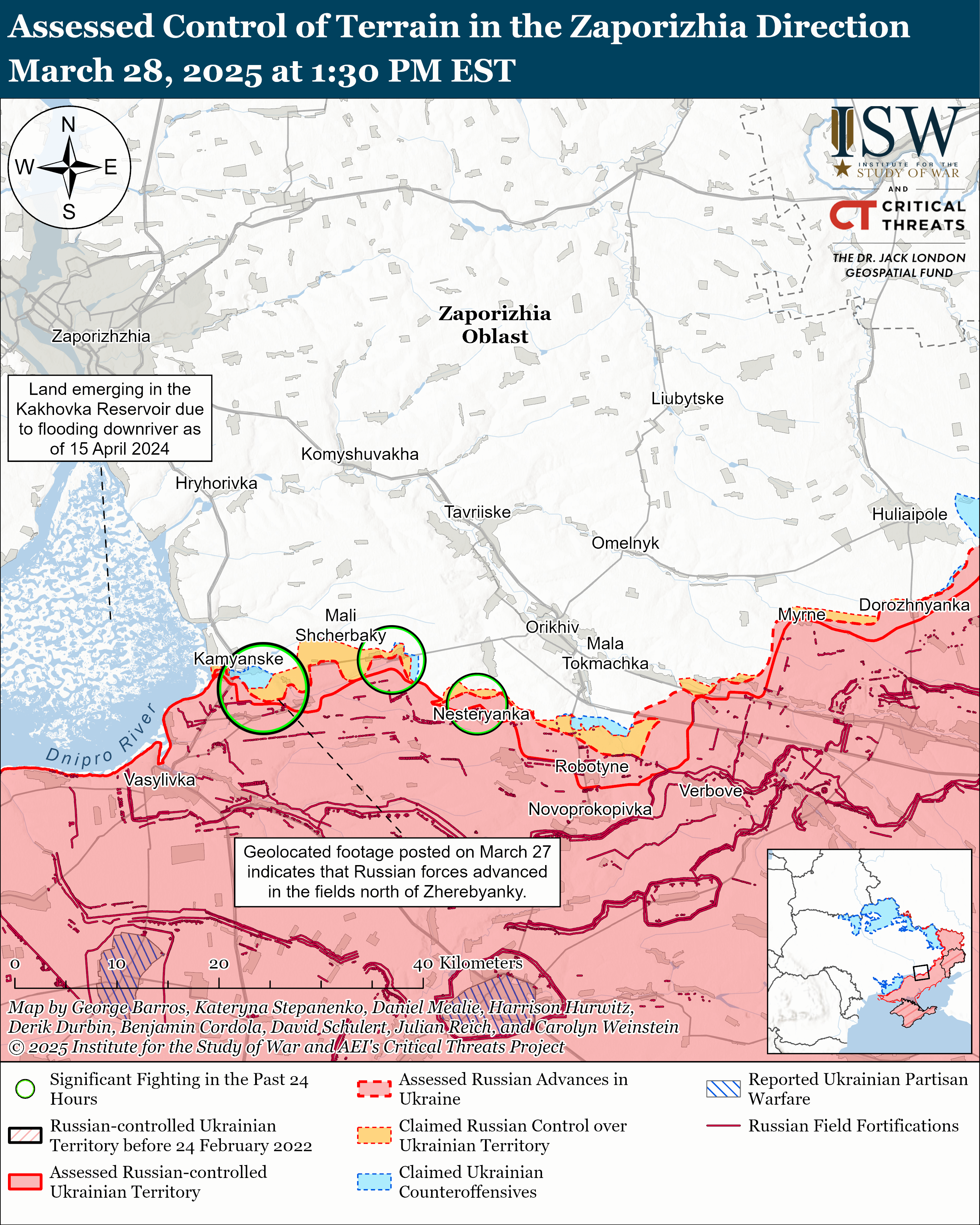 ЗСУ просуваються у Бєлгородській області, ворог тисне на чотирьох напрямках: карти ISW