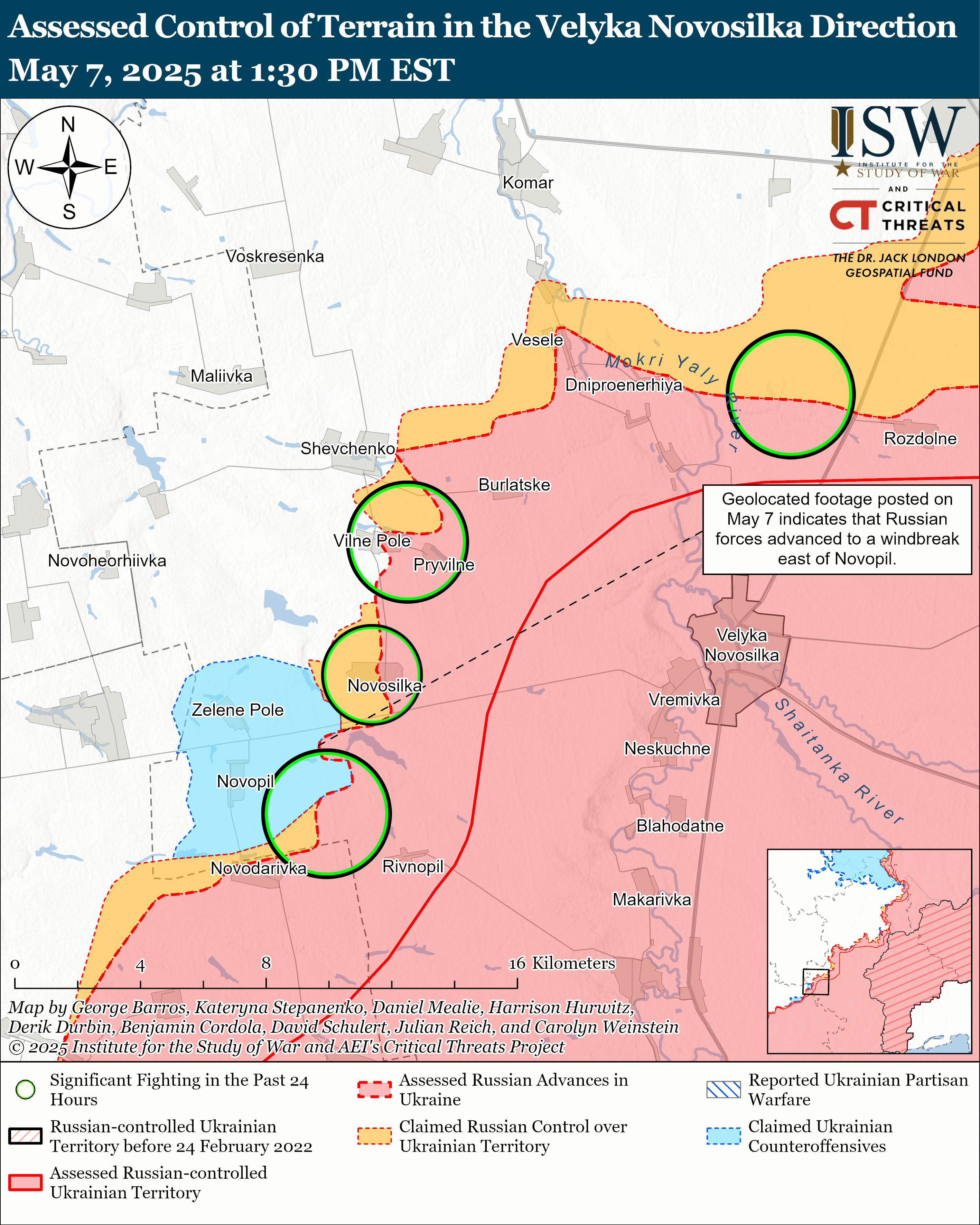 ВСУ могли продвинуться в Курской области, враг давит на пяти направлениях: карты ISW