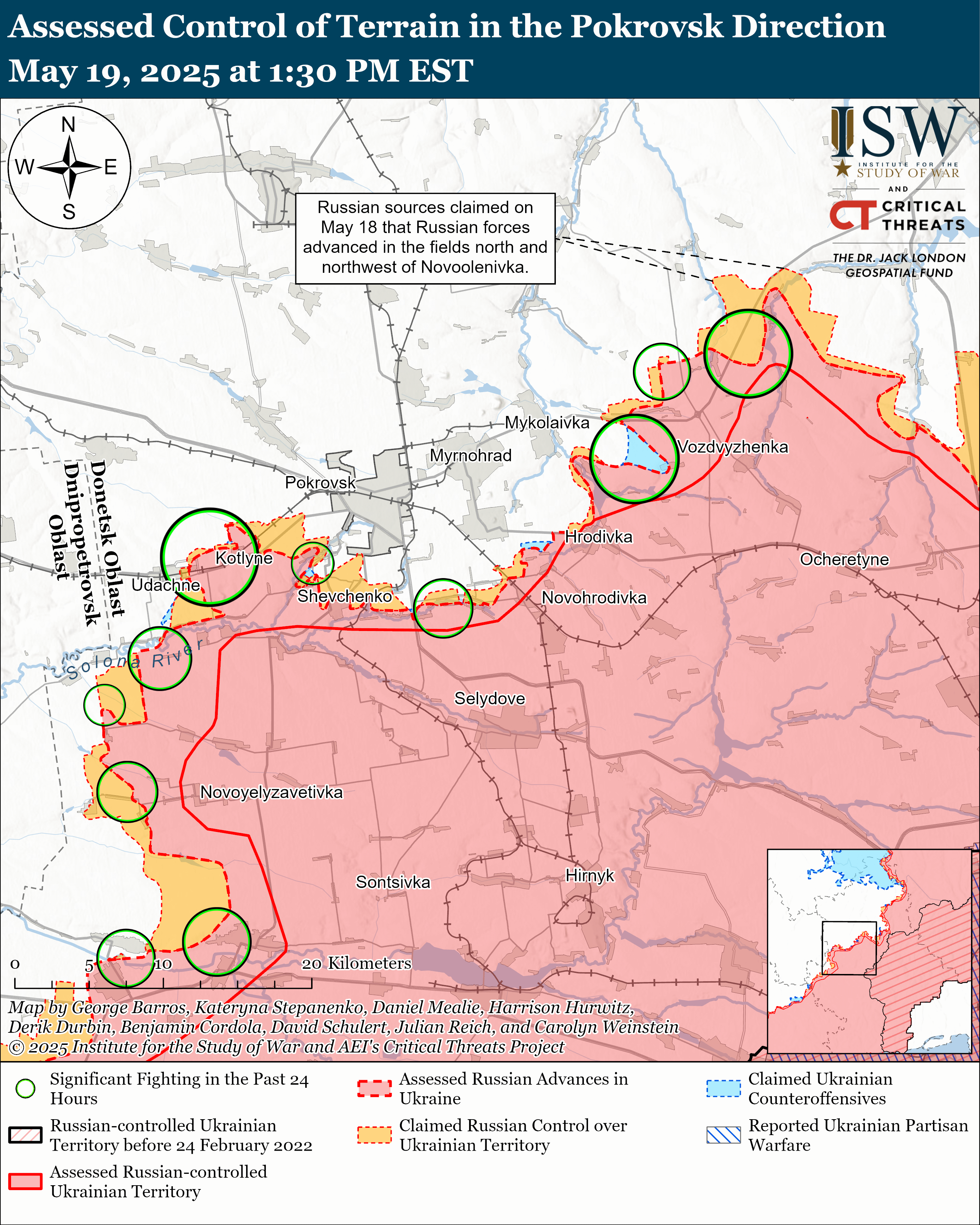 ЗСУ просунулися в Курській області, біля Борової та Торецька: карти ISW