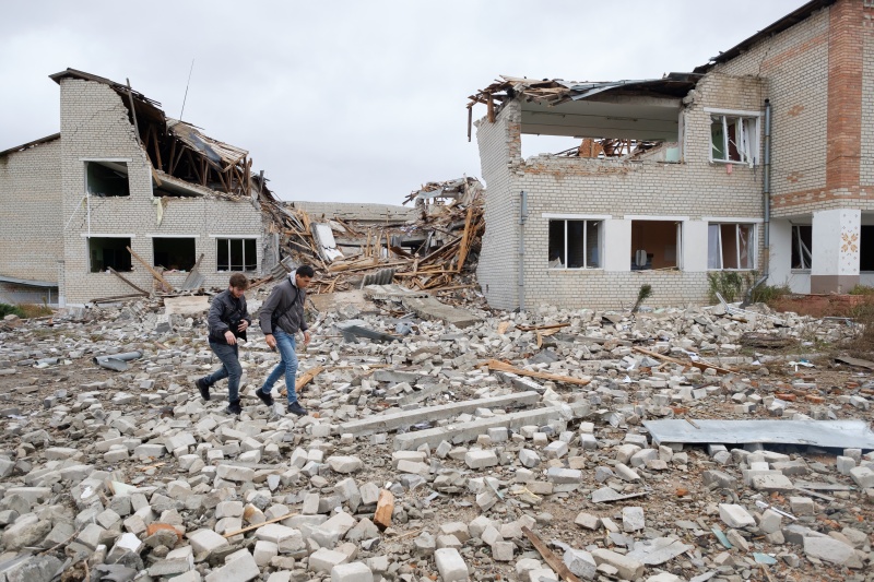 "Окупанти ховались за нашими спинами": репортаж зі звільнених Балаклії та Ізюма