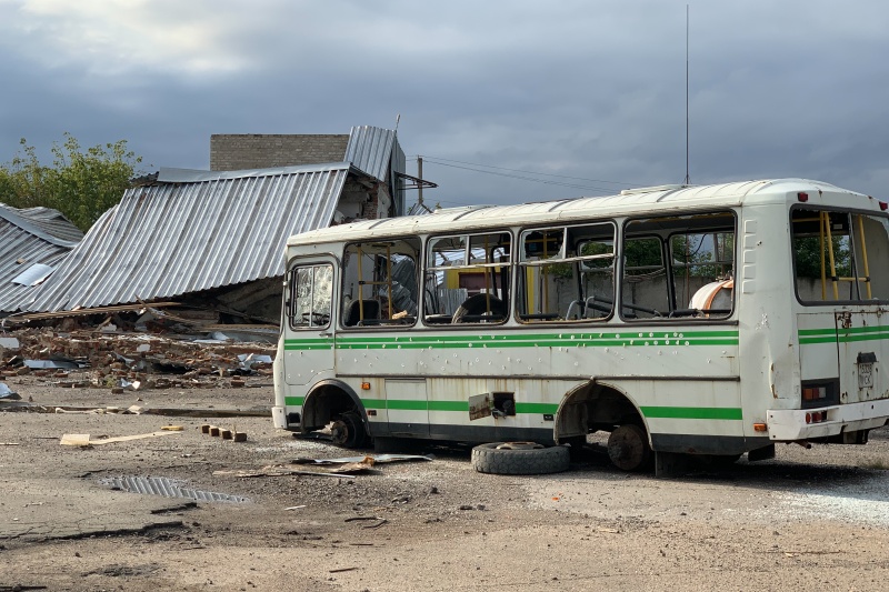 "Окупанти ховались за нашими спинами": репортаж зі звільнених Балаклії та Ізюма
