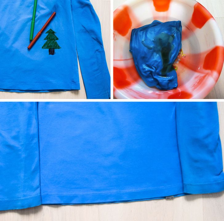 Эти бюджетные способы помогут отчистить пятна от маркера с одежды