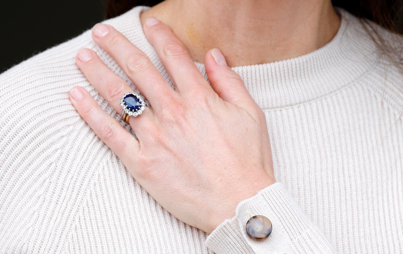 Найвідоміша прикраса Кейт Міддлтон: історія обручки із сапфіром