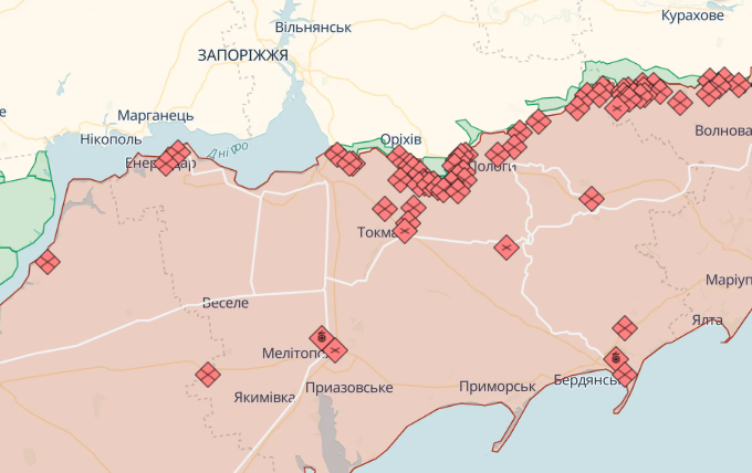 Військові ЗСУ показали відео просування на Запорізькому напрямку