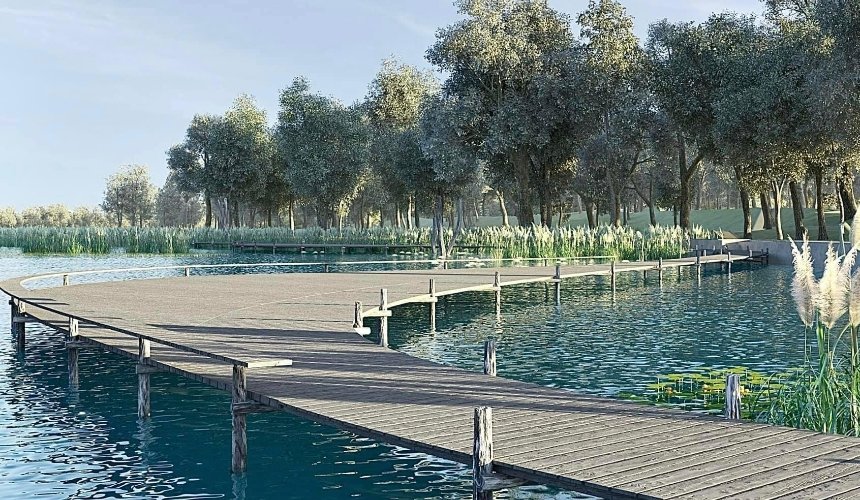 У Києві облаштують новий парк "Дикий Лівий". Ось перші фото проєкту