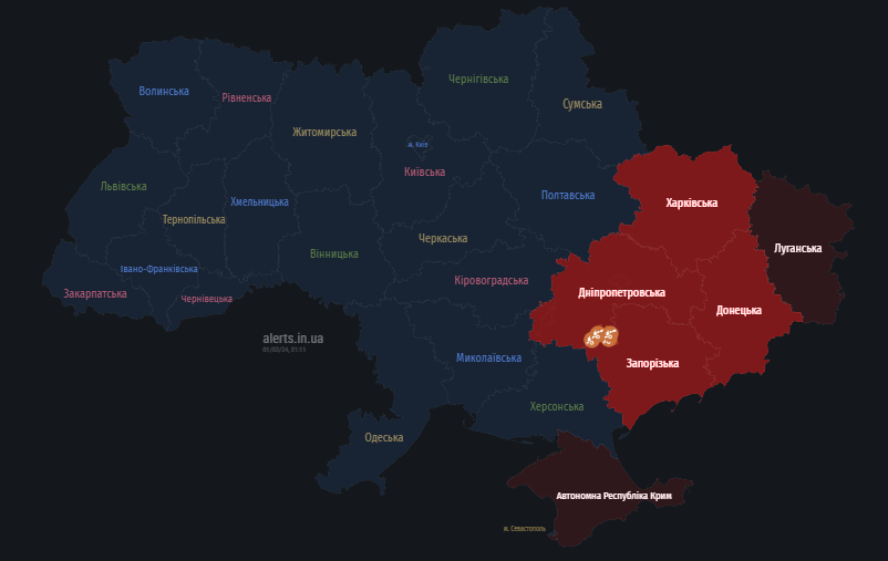 Сменили направление. Россияне вновь атакуют Украину "Шахедами"