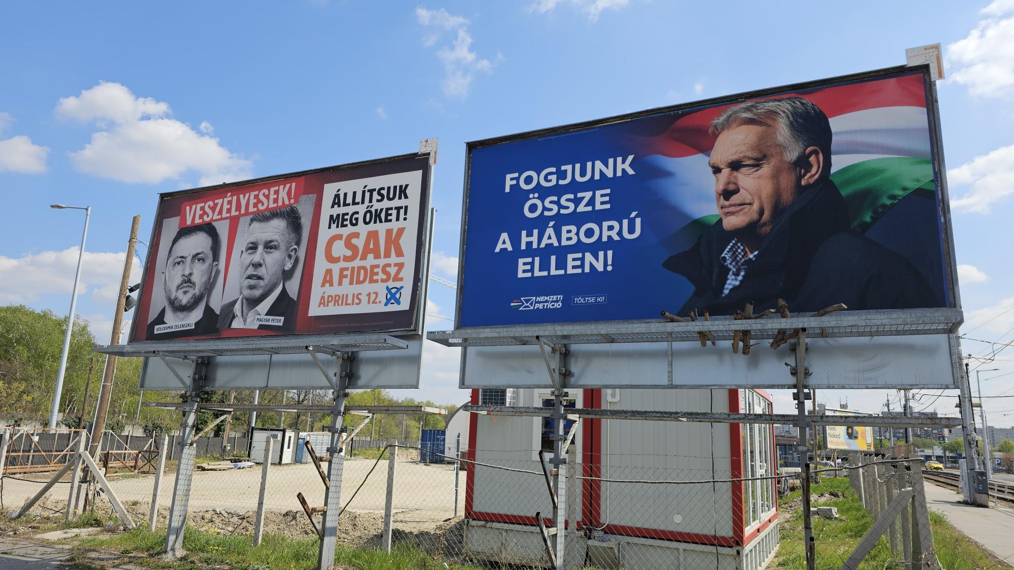 Зеленський на кожному кроці: як Орбан використовує Україну в агітації. Репортаж із Будапешта