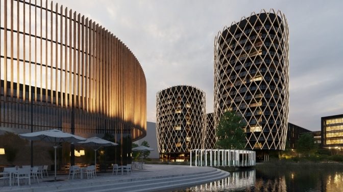 Дивіться, як виглядатимуть нові офісні центри у Львові (фото)