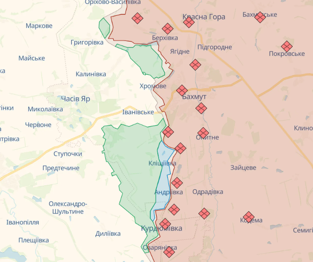 Штурмовики показали бой за освобожденную Клищеевку (видео)