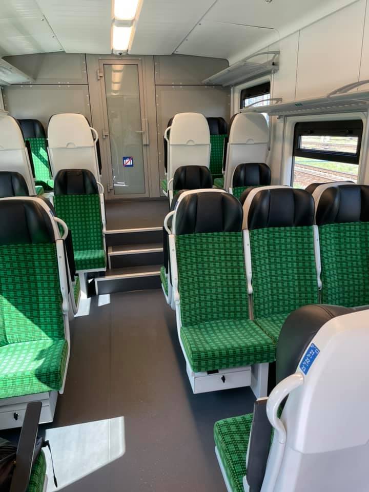 В Киеве тестируют новую электричку: появились первые фото из салона