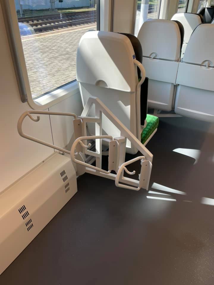 В Киеве тестируют новую электричку: появились первые фото из салона