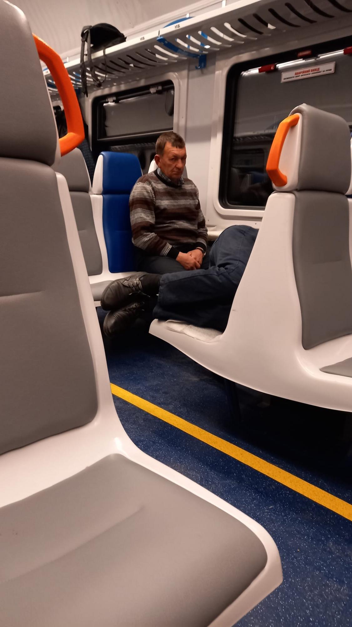 В сети показали, во что пассажиры превращают новенькую электричку от Укрзализныци (фото)