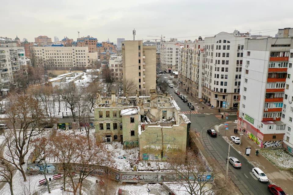 Появились фото приватизированного дома Вертипороха в Киеве: знаменитый и полуразрушенный (фото)