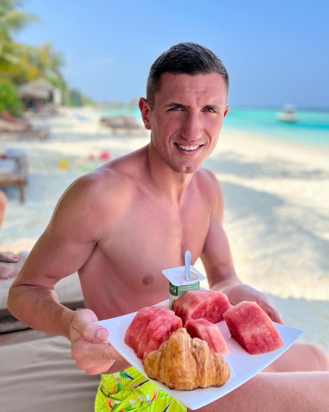 Футболист сборной Украины на Мальдивах исполнил свою детскую мечту