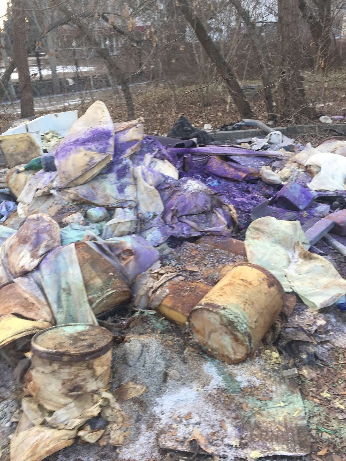 В национальном заповеднике "Хортица" обнаружили свалку химических отходов