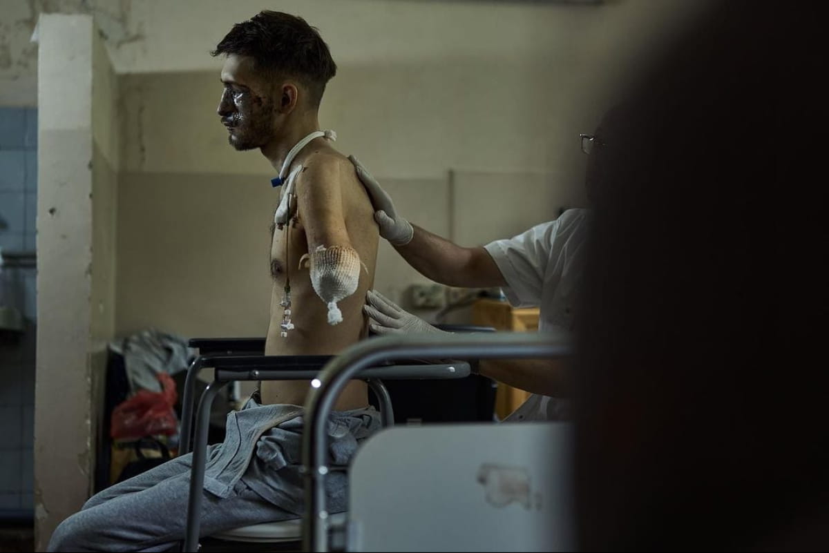 Потерял руки, зрение и отчасти слух. Жена раненого воина растрогала до слез историей своего мужа