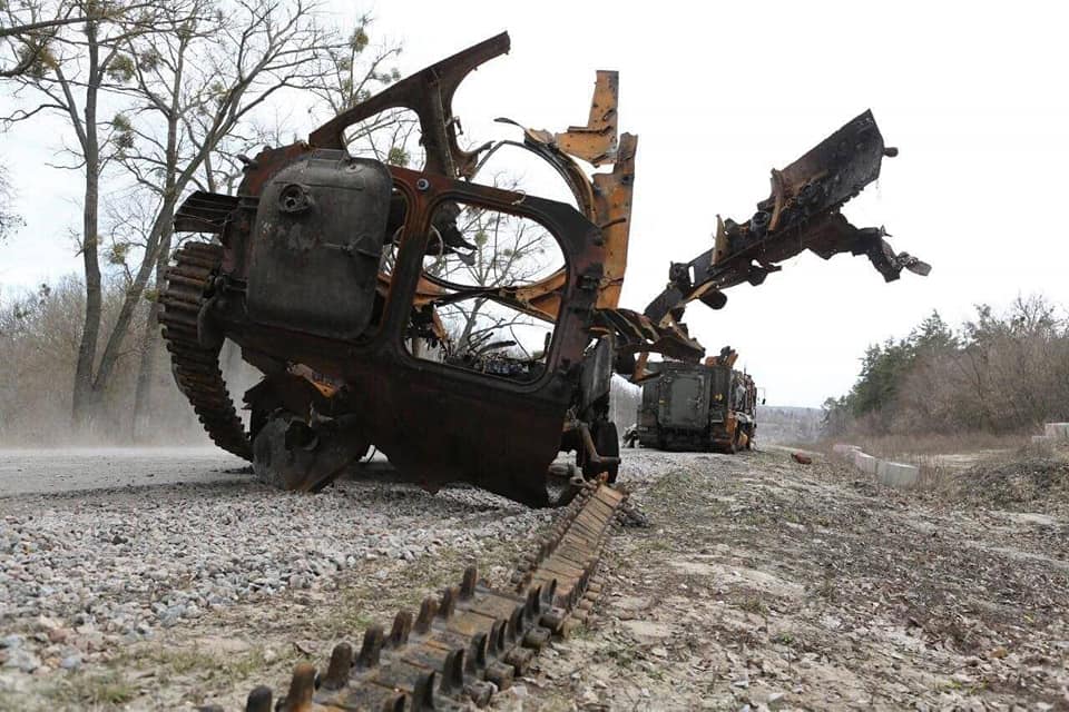 ВСУ сожгли российский бронированный автомобиль "Тайфун" (фото)