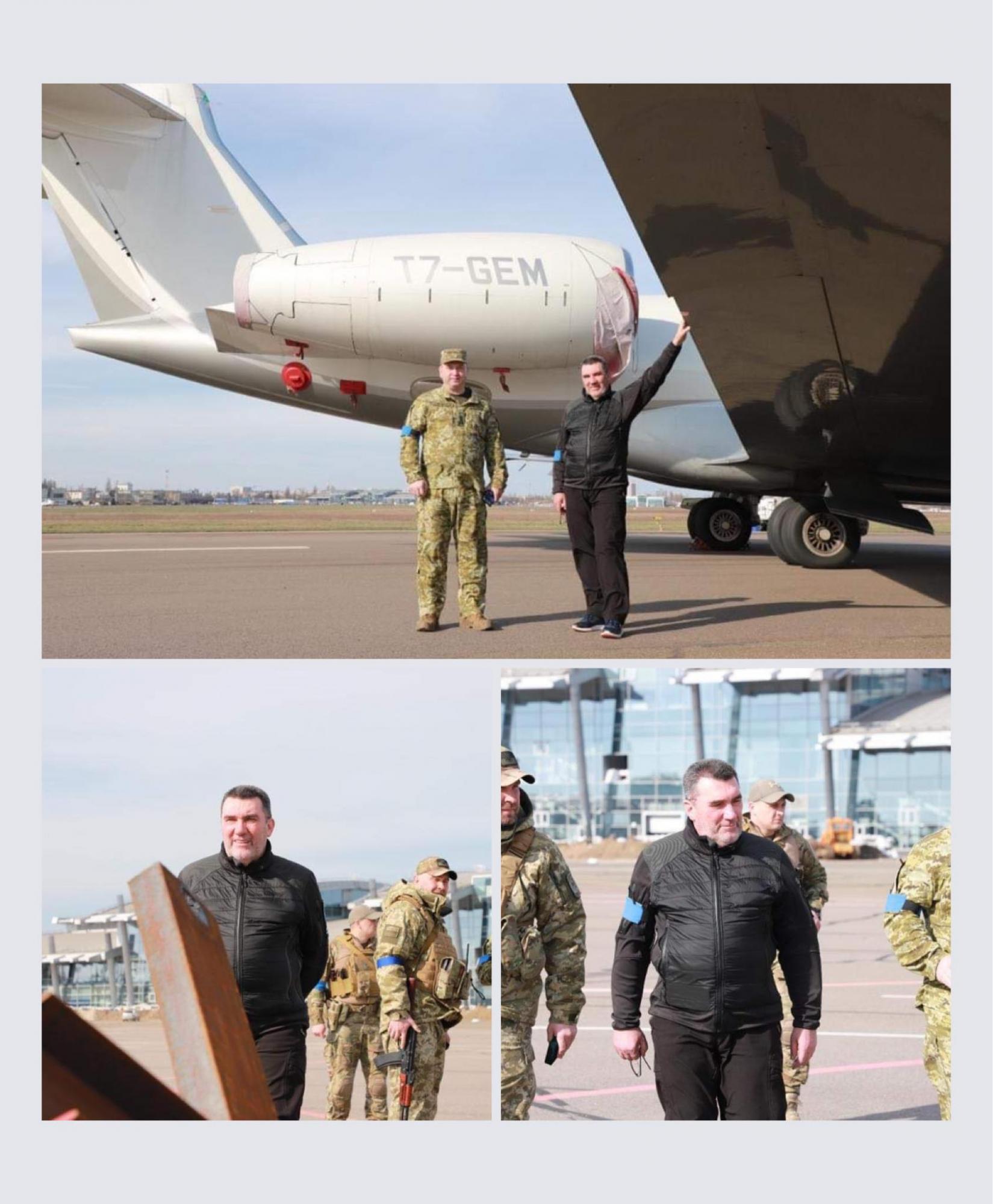 Самолет Медведчука работает на Украину. Им защитят аэропорт "Киев", - Данилов