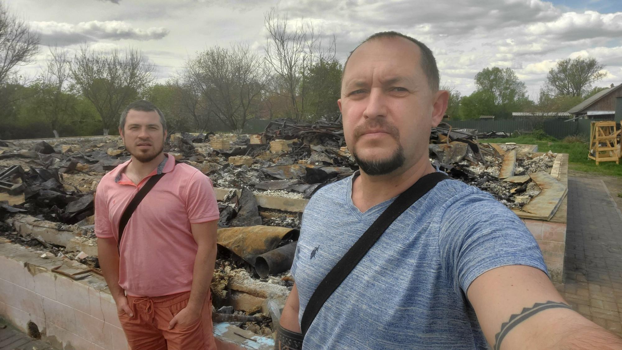 Сгорела от удара артиллерии. Оккупанты уничтожили на Киевщине еще одну церковь 19 века