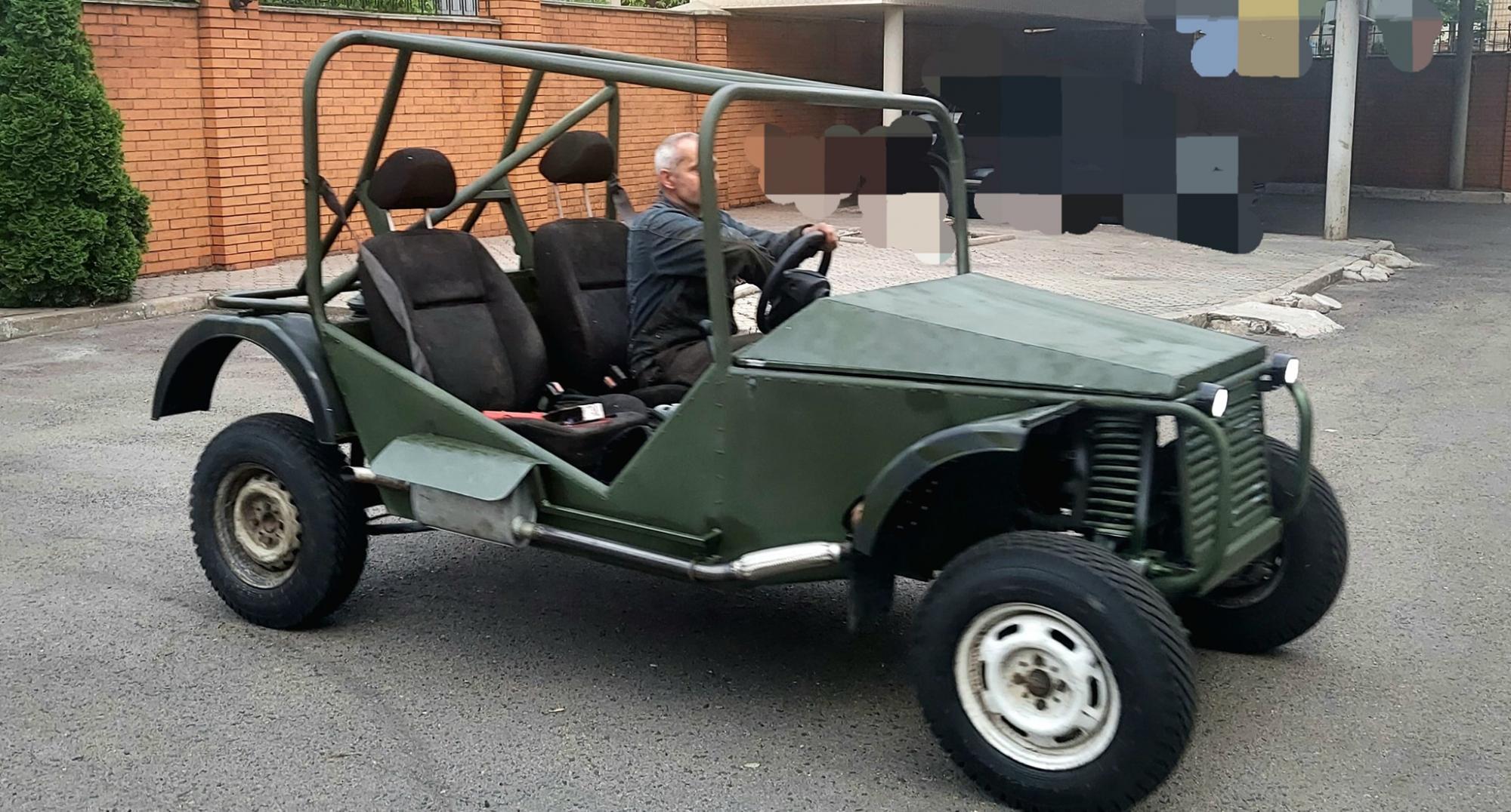 Украинский "Илон Маск" создал для военных багги за 2 тысячи долларов: как выглядит эта машина