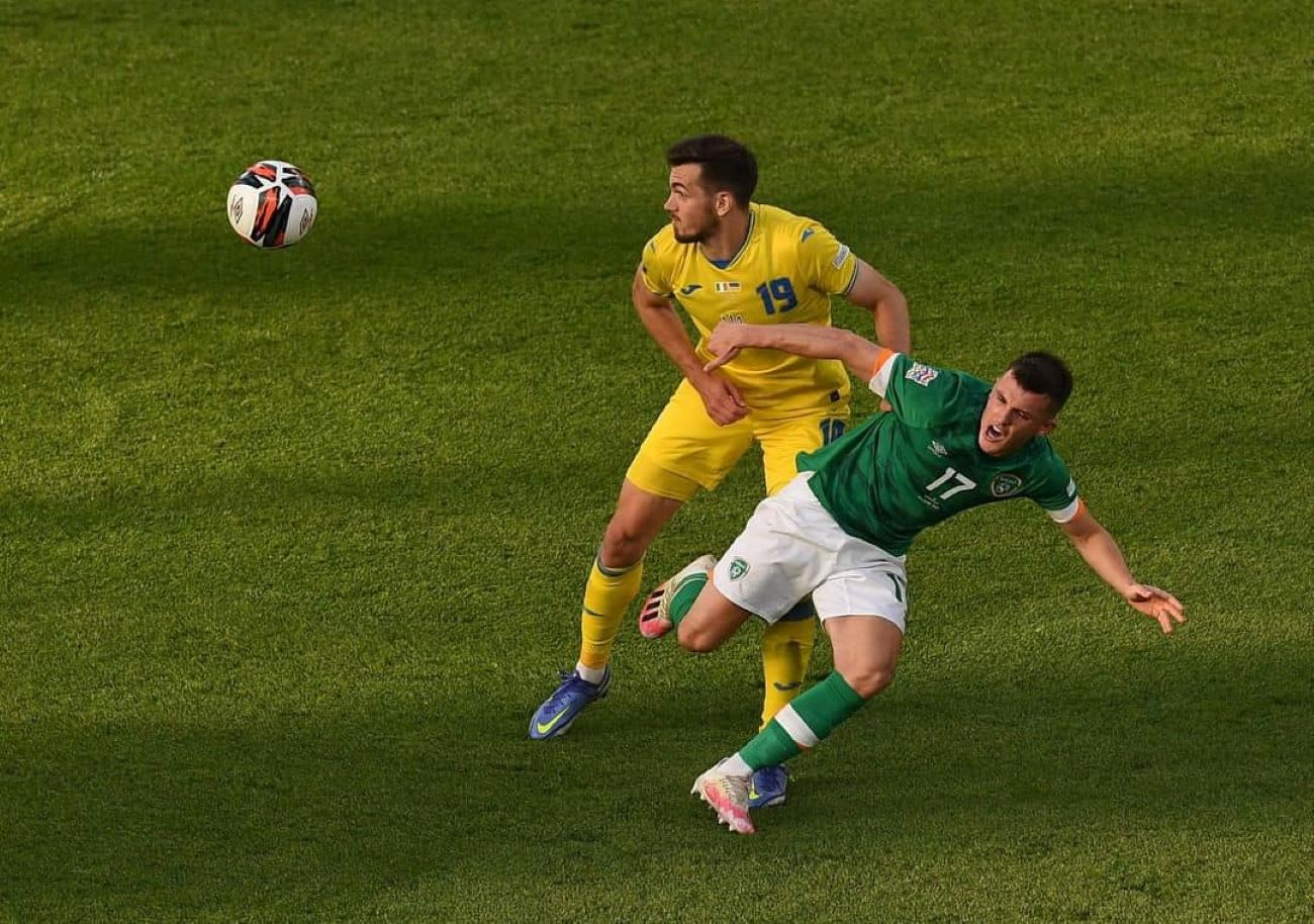 Украина – Ирландия: анонс матча Лиги наций