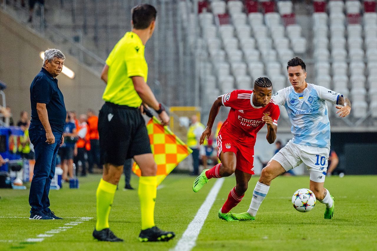 "Динамо" всухую проиграло "Бенфике" в плей-офф квалификации Лиги чемпионов