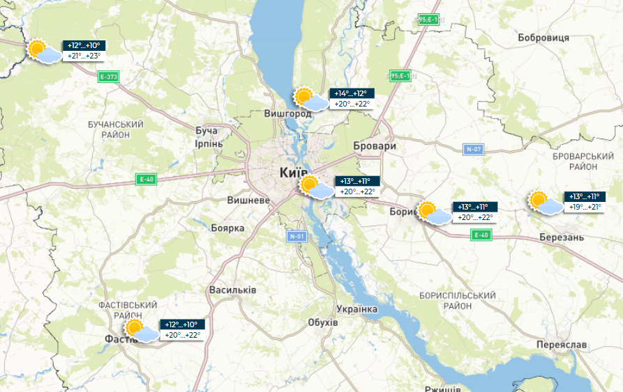 Не всюди сонце: в яких регіонах України сьогодні очікувати дощі та грози