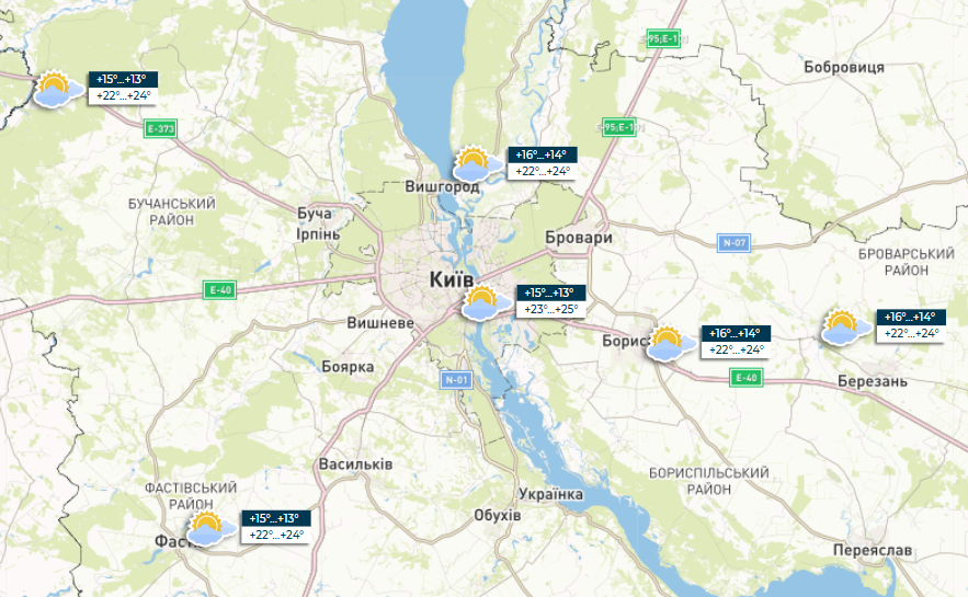 Синоптики попередили про шквали й опади: прогноз погоди на сьогодні