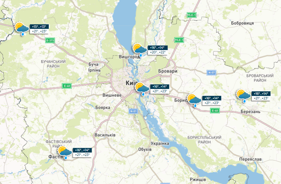 В яких областях сьогодні дощитиме: прогноз погоди на 30 червня