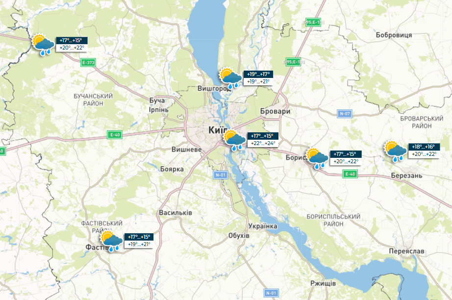 Грози і спека до +32: синоптики дали прогноз погоди на сьогодні