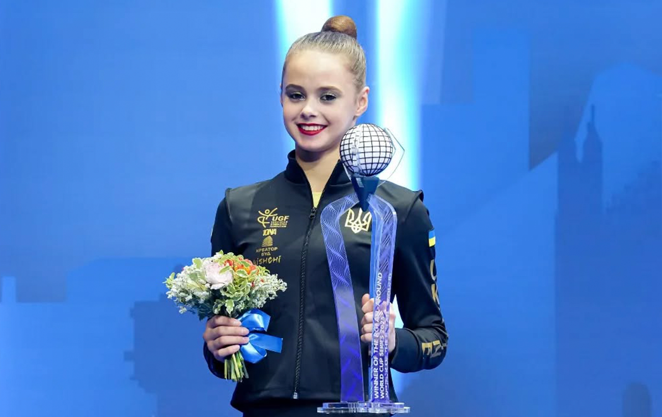 Українка вперше в історії виграла Кубок світу з художньої гімнастики: їй всього 17 років!