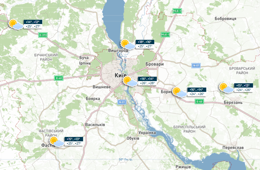 Грози, град і місцями спека: прогноз погоди в Україні на 10 серпня