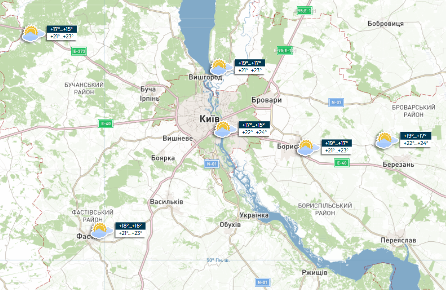 Грозові хмари й шквали: де в Україні сьогодні вируватиме негода