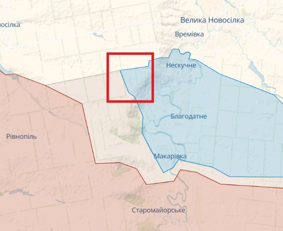 ЗСУ відкинули ворога на двох напрямках: DeepState оновив карту