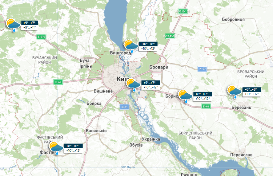 Осенняя прохлада, но без дождей: прогноз погоды на сегодня