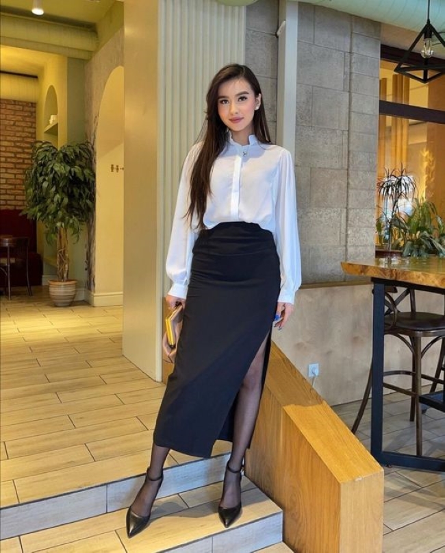 Стилістка пояснила, як можна носити спідницю-олівець (фото)