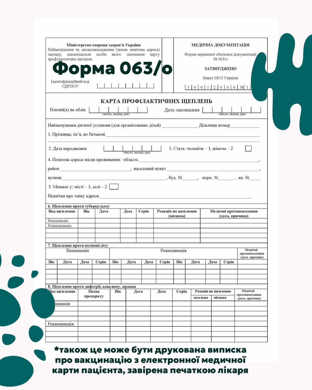 Дитина вперше йде в садочок? Ось які аналізи і довідки потрібно мати