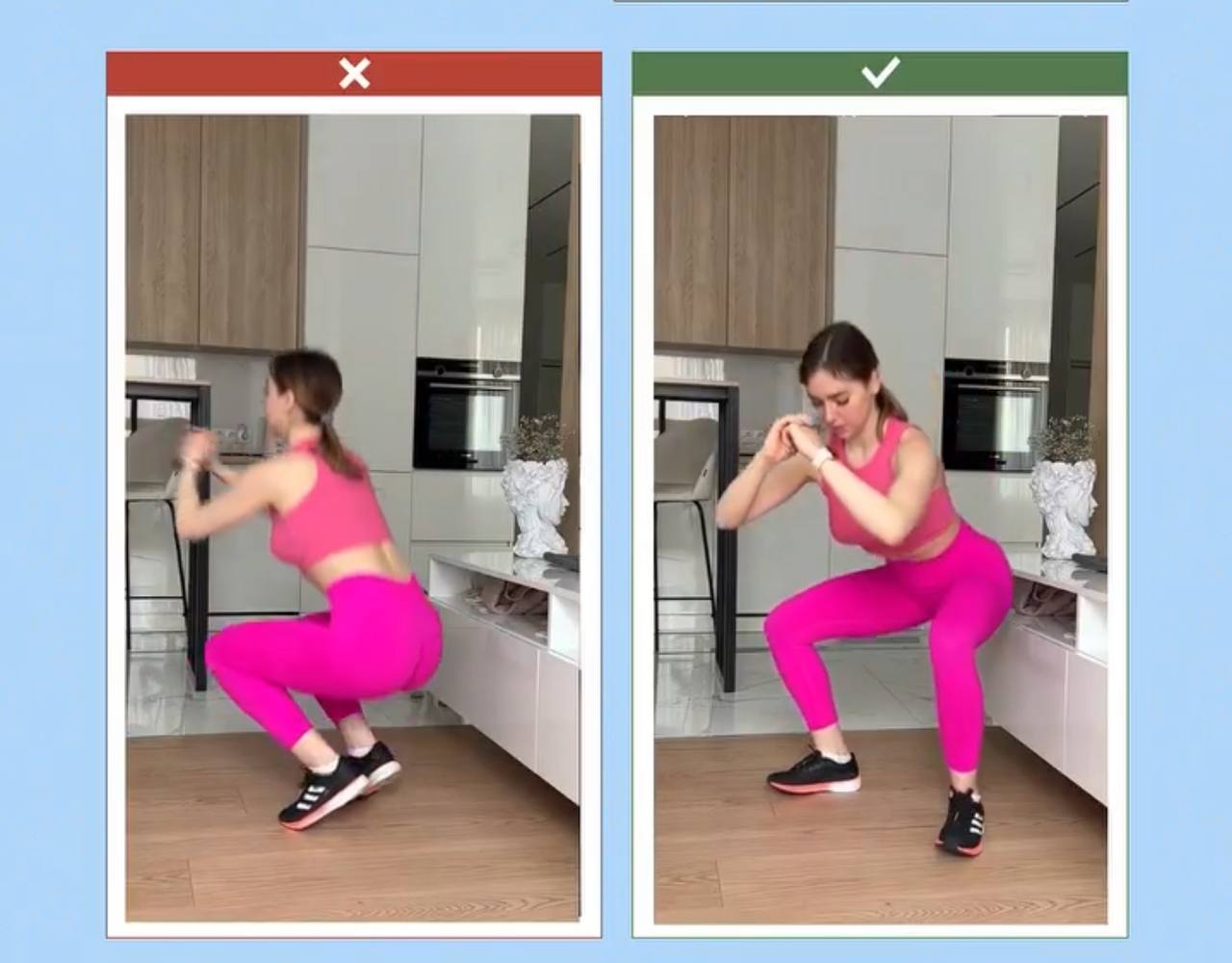 Тренер назвала популярные упражнения, которые сильно вредят коленям (видео)