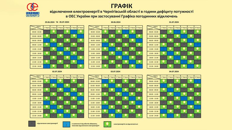 В одній з областей України переглянули графіки: світла не буде максимум по три години
