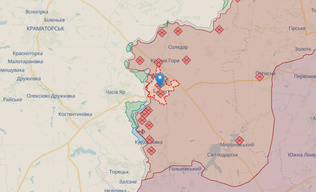 ЗСУ під Бахмутом перехопили ініціативу і ведуть наступ широким фронтом, - Генштаб