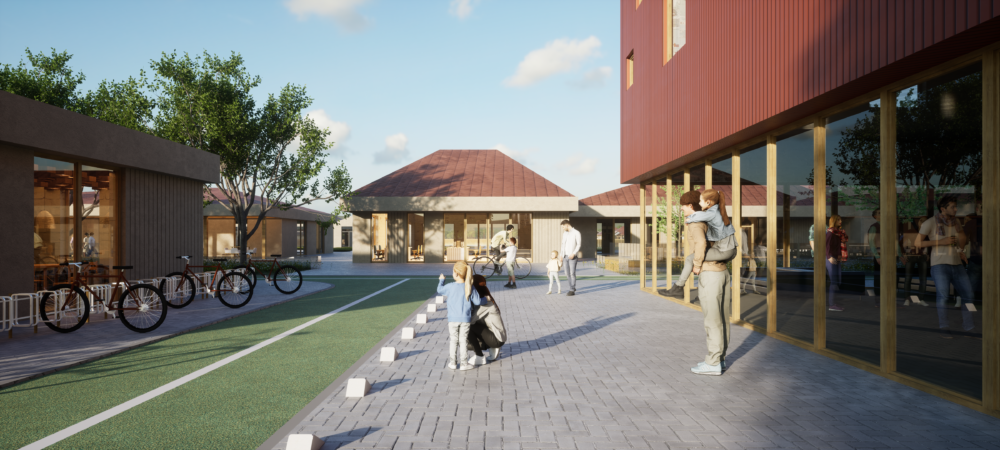 Архитекторы показали, каким станет село в Херсонской области после восстановления: фото