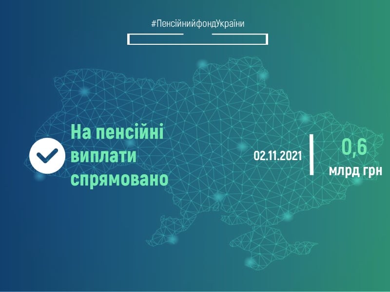 ПФУ начал финансирование пенсий за месяц. Перечислены первые 0,6 млрд гривен